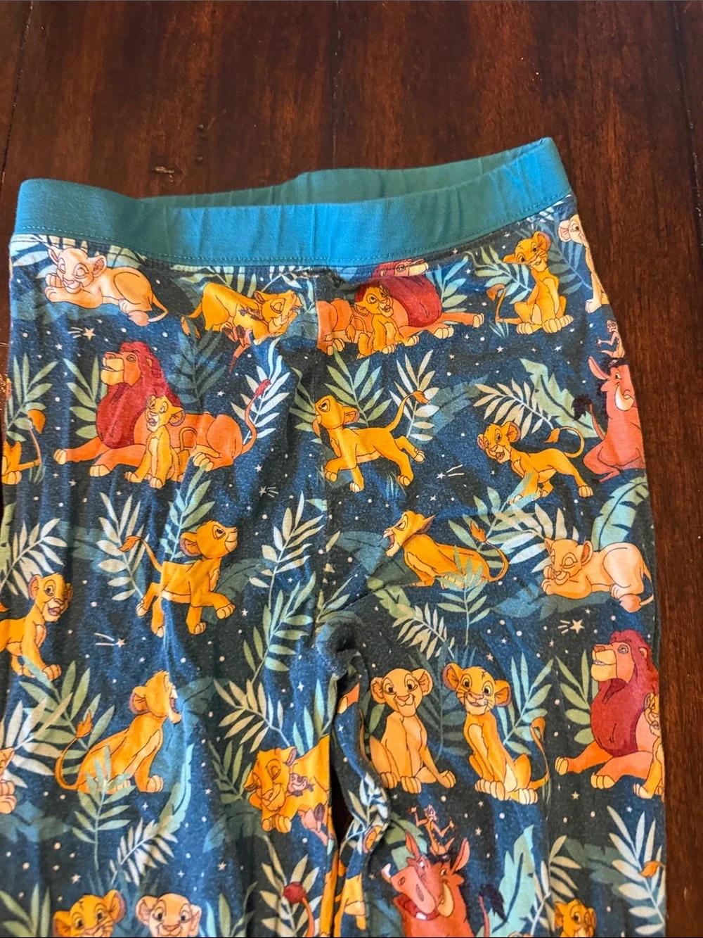 Kids Lion Print Pajama Set - Little Sleepies 7/8